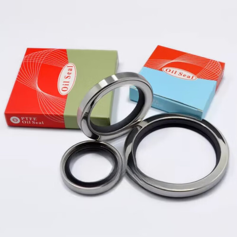 螺桿空壓機(jī)專用進(jìn)口PTFE四氟不銹鋼油封軸套 單唇、雙唇、三唇型號詳解